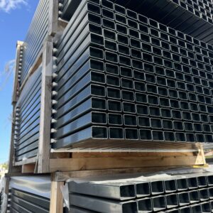 Słupek ogrodzeniowy panelowy 60x40 200 cm antracyt