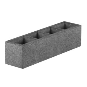 Pustak ogrodzeniowy Konekt linia Lang kolor Mork 80x20